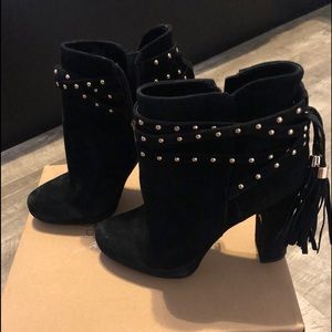 Jessica Simpson suede booties